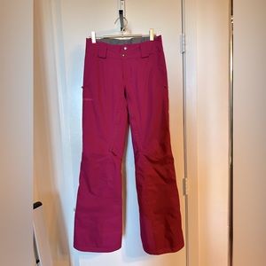 Patagonia Snow Ski Pants Fuchsia XS H2No